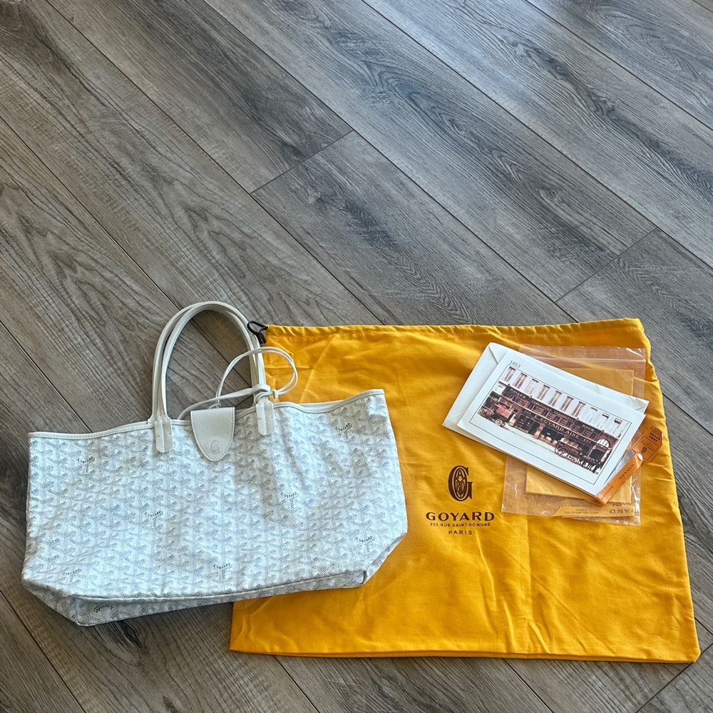 Goyard White Shoulder Bag PM look a like St Louis